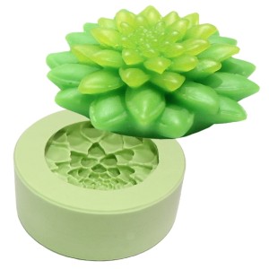 MOLDE SILICONE SUCULENTA AGAVE - REF. 113