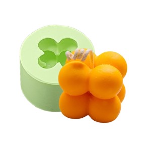 MOLDE DE SILICONE CUBO BOLINHAS MINI - REF. 155