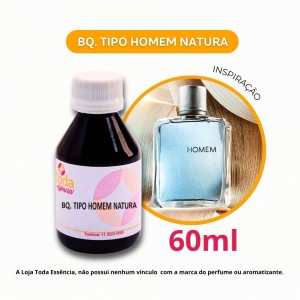BQ. TIPO HOMEM NATURA – 60 ML