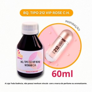BQ. TIPO 212 VIP ROSE WOMAN C.H.  - 60 ML