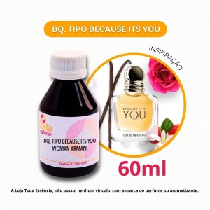 BQ. TIPO BECAUSE ITS YOU WOMAN ARMANI - 60 ML