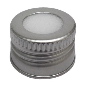 Tampa Aluminio R24 Prata Com Furo - 1 und