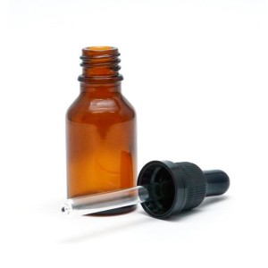 Vidro Conta Gotas Âmbar 10ml - 1 und