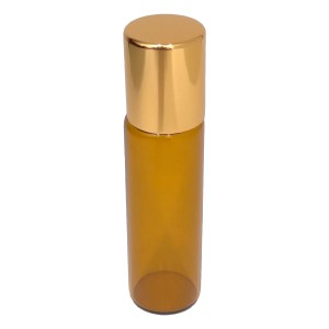 ROLL ON C/ ESFERA DE ACO 5ML - DOURADO
