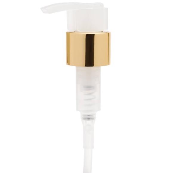 SABONETEIRA METAL LUXO R24/410 GOLD E TRANSPARENTE - UND