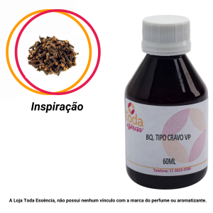 BQ. TIPO CRAVO VP - 60 ML