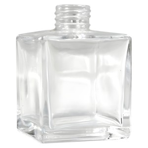 FRASCO CUBO TRANSPARENTE - 250ML