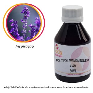 BQ. TIPO LAVANDA INGLESA VELA - 60 ML