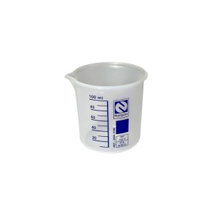 BECKER DE PLASTICO (PP) 100 ML