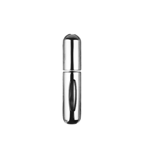 VAP. PORTA PERFUME RECARRREGAVEL PRATA - 5ML