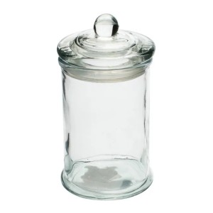 POTE DE VIDRO COM TAMPA ARENA 300ML - REF. 220190