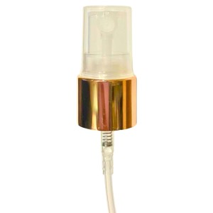 ROSCA SPRAY LUXO R18/410 DOURADA TAMPA PLASTICA - UND