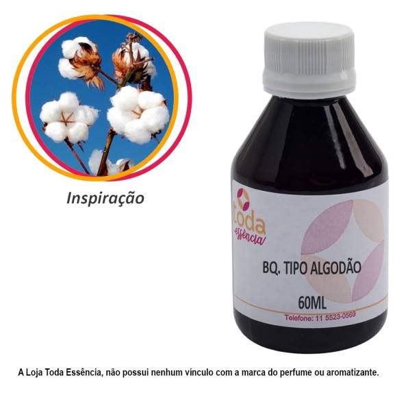 BQ. TIPO ALGODÃO - 60 ML