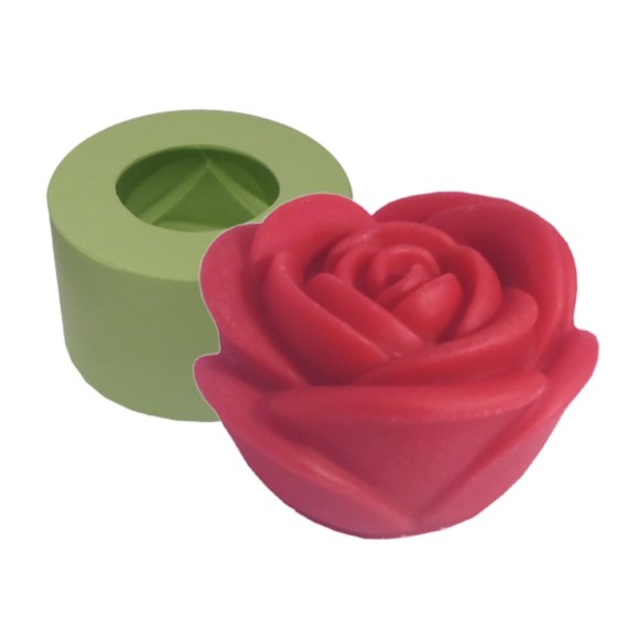 MOLDE DE SILICONE ROSA FOFA - 1012