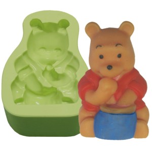MOLDE DE SILICONE URSO FOFO - 4629