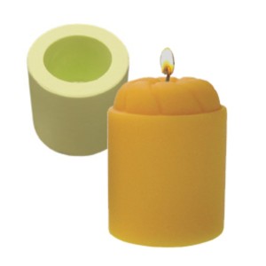 MOLDE DE SILICONE VELA TUBULAR PEQUENA - 1359