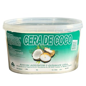 CERA DE COCO 1KG - SOLVEN