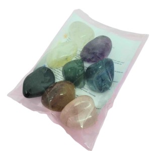 KIT PEDRAS 7 CHAKRAS SORTIDA