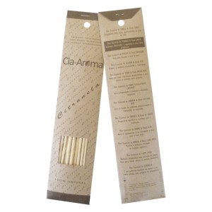 INCENSO NATURAL 10 VARETAS - CITRONELA