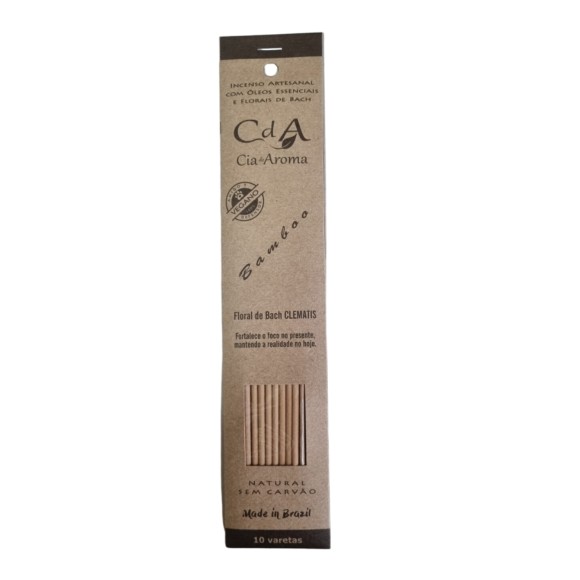 INCENSO NATURAL 10 VARETAS - BAMBOO