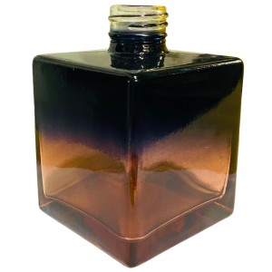 FRASCO CUBO 250ML PRETO/ROSE - R28/410
