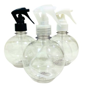 FRASCO PET BOLA 300ML C/ MINI GATILHO CORES - UND