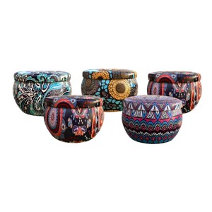 LATA DECORATIVA DE METAL SORTIDAS - REF. 2977-1