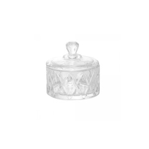 POTICHE DE CRISTAL DELI DIAMOND 6,5CMX6,5CMX7CM - REF.5431