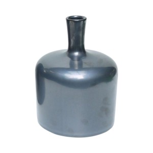 VASO CERAMICA CINZA ARIEL - 12630